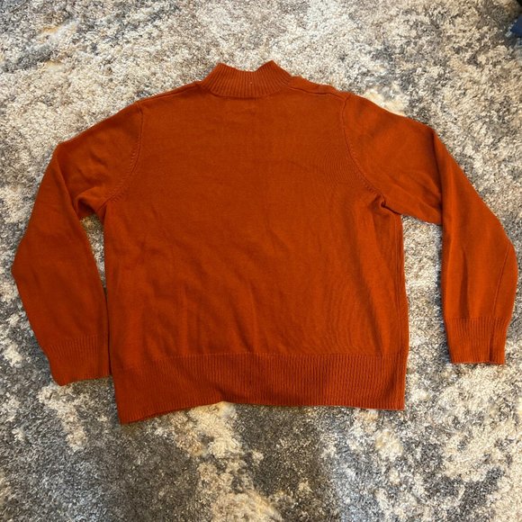 3/$15 Cozy Cotton Mock-Neck Sweater - Picture 5 of 5
